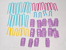 Y2K Perm For A Day Ponytail Twirl Ups  3 Size Curlers Hair Clips Pins Sets READ