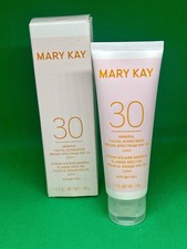 MARY KAY MINERAL FACIAL SUNSCREEN BROAD SPECTRUM SPF 30/MOISTURIZER 183253 NIB 