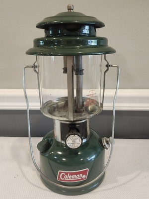 #ad #ad Nice Vintage 1978 Coleman 220J Double Mantle Lantern Works Great Looks Great $59.99