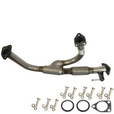 Stainless Steel Front Exhaust Pipe with bolts fits: 99-2004 Honda Odyssey