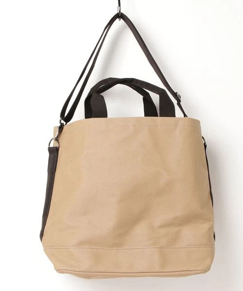 Snow Peak Tote Bag S Heavy Duty Canvas Parafin PU Coating Beige Shoulder Bag New - Image 2 of 4