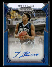 Josh Reaves 2019 Prizm Draft Picks Blue Prizm Auto
