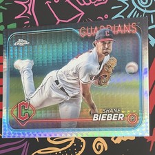 2024 Topps Chrome (Prism Refractor) Shane Bieber