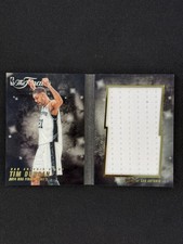 Tim Duncan 2014 Panini Preferred The Finals Game Used Jumbo Patch Booklet /99