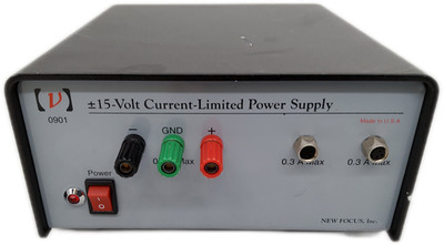 Newport New Focus 0901 ±15V Current Limited 3-Output Lab Power Supply