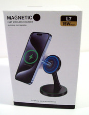 New L7 Magnetic Wireless Charger Stand 15W, For iPhone 16/15/14/13/12