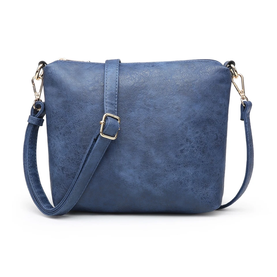 Mujer 3 Piezas Cartera Bolso de Mano Bolso de Hombro Bolso Cartera Hobo Bolso Maletín Bolso de Trabajo Foto 2 de 4