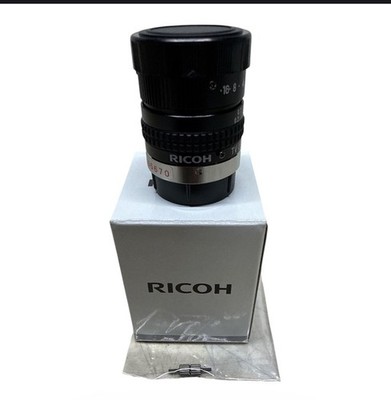 Ricoh FL-HC1212B-VG 1/2'' 12mm F1.2 Manual Iris C-Mount Lens w/ Locking Screws