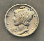1931-S Mercury Dime - VF - Very Fine - 90% Silver
