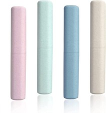 4PCS Travel Toothbrush Case Portable Travel Toothbrush Holder For Camping School