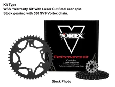 Yamaha FZR YZF 1000 89-95/97 Vortex 530 Chain & Sprocket Kit 17-47 Tooth CK6135