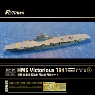 Flyhawk FH1135S 1/700 Scale HMS Victorious 1941 DELUXE EDITION
