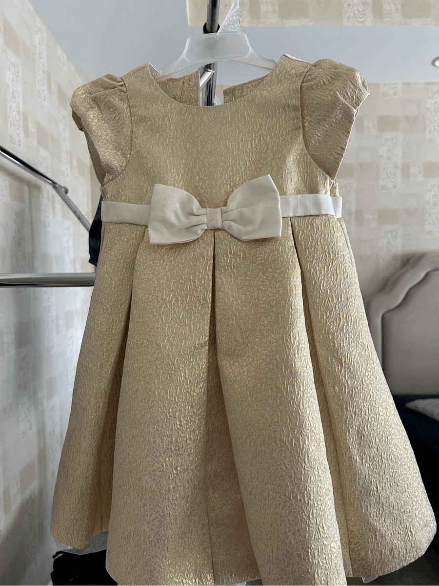 Gymboree clearance gold dress
