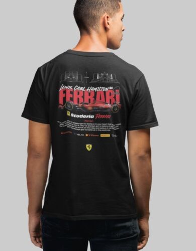 Scuderia 44 T-SHIRT | FERRARI | FORMULA 1 LEWIS HAMILTON - Picture 28 of 28