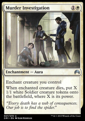 MTG Magic the Gathering Murder Investigation (27/308) Magic Origins LP