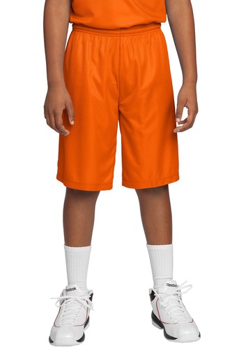 Sport-Tek YT560 Youth PosiCharge Smooth Windowpane Mesh Reversible Shorts - Picture 23 of 65