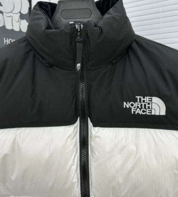 The North Face White Label Novelty Nuptse Down Jacket Cream