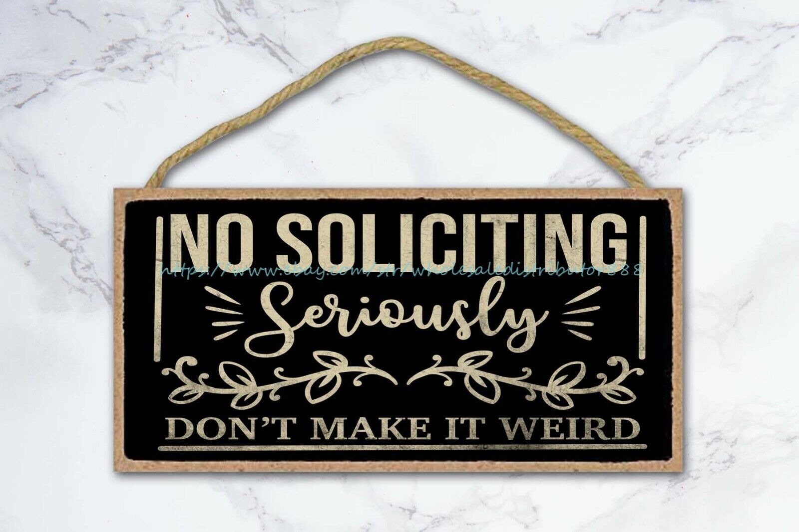 no soliciting seriously dont make it weird wood sign at home decor ...