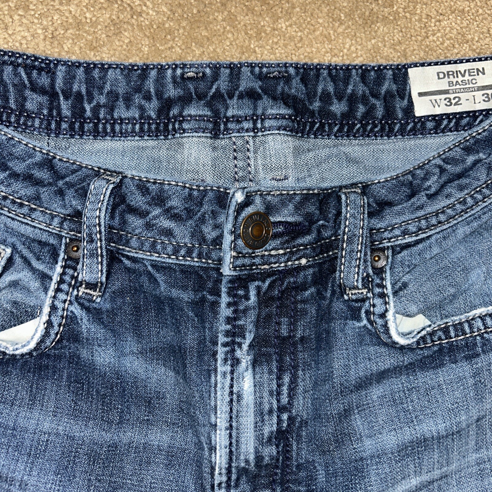 Buffalo David Bitton Driven Basic Straight Cotton… - image 7