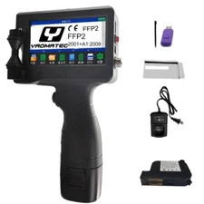 ToAuto Handheld Inkjet Printer Date QR Code Barcode Printing Logo Label Machine