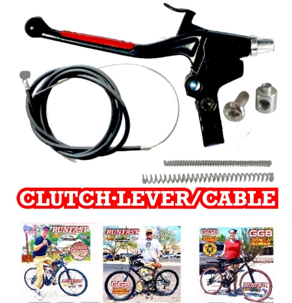 New Model Clutch Lever/Clutch Control Handle(Red) Cable Gas
