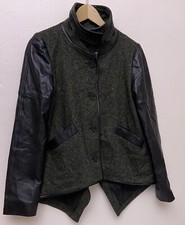 Derek Lam 10 Crosby Asymmetrical Tweed Virgin...