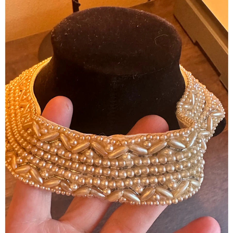 COLLAR PERLAS VINTAGE AÑOS 40 O 50 HECHO EN JAPÓN Foto 2 de 3