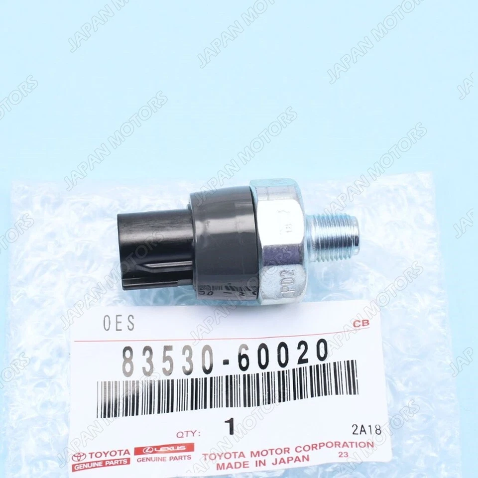 Conjunto de interruptor sensor de presión de aceite 83530-60020 nuevo genuino OEM Toyota Lexus Scion Foto 4 de 4