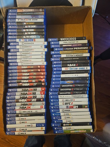 Playstation 4 PS4 Games CIB (Case, Manual, Disc)