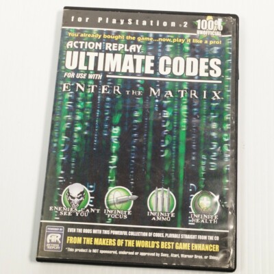 Ultimate Codes Enter the Matrix Playstation 2