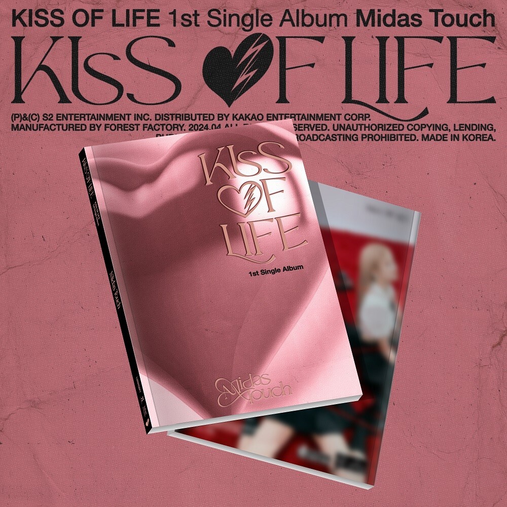 KISS OF LIFE - 1st Single Album Midas Touch CD