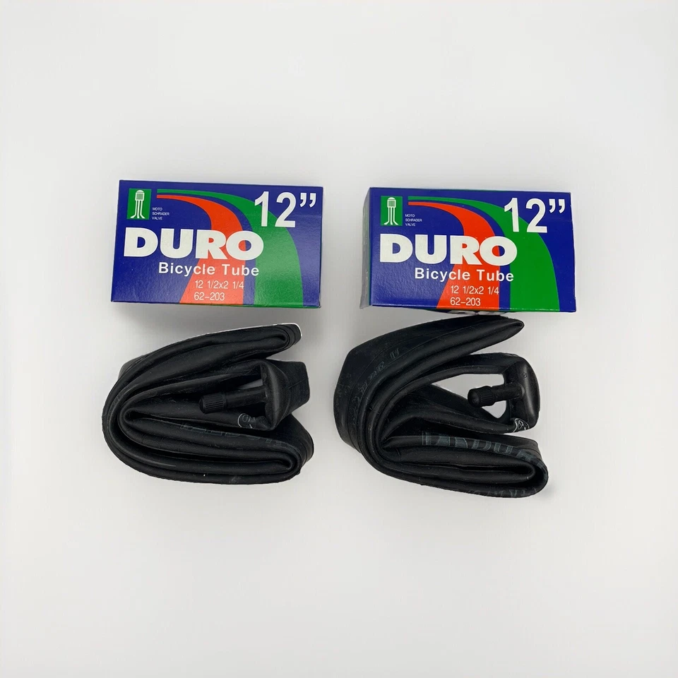 2 PACK of 12'' /14''/ 16"/ 18" /20" Inner Bicycle Tube Bike Rubber Tire Kids BMX - Image 2 of 4