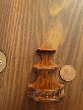 Vntg Concord Dollhouse Miniature Wooden Wall Curio Shelf