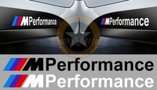 2 X PERFORMANCE POUR BMW M3 SPORT RACING SERIE 1 2 3 4 5 6 7 8 STICKER BD588-1