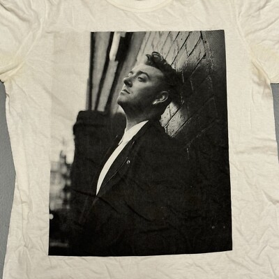 Old Sam Smith T-shirt Younger Days Small Men s White Handsome Wall Pose