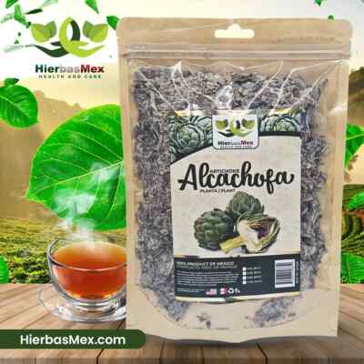 Alcachofa Herbal Tea Tea 4oz Artichoke Dried Cut Leaves Loose Herb HierbasMex