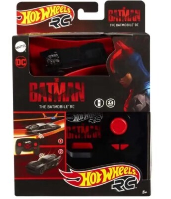 MATTEL Japan HOT WHEELS RC THE BATMAN 1:64 SCALE BATMOBILE VEHICLE