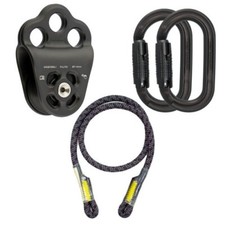 DMM Hitch Climber Triple Pulley Pro Kit Black - 8MM
