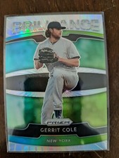 2020 Prizm Gerrit Cole Silver PRIZM Brilliance # B-2 NY Yankees