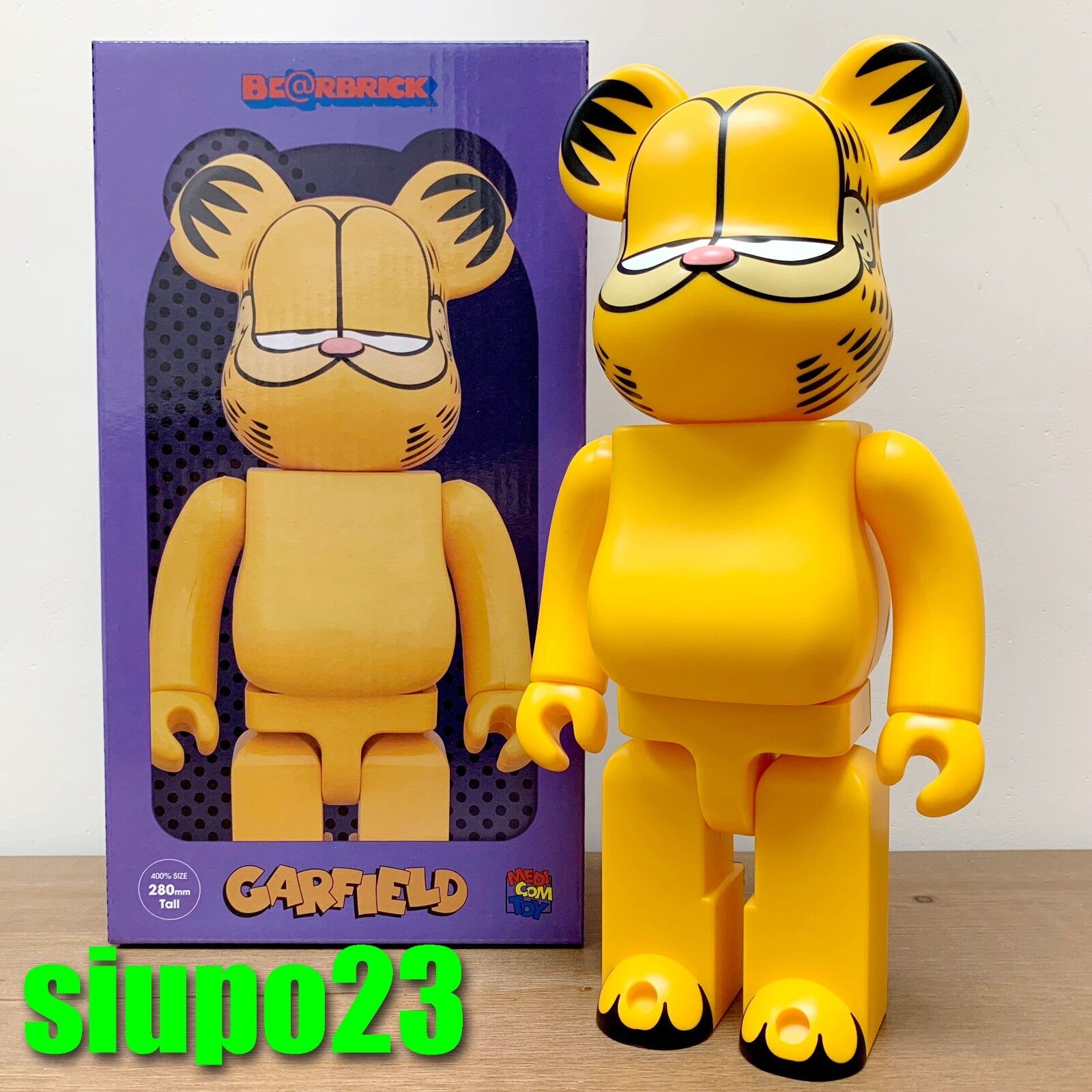 AM I COOL OR WHAT? BE@RBRICK GARFIELD-