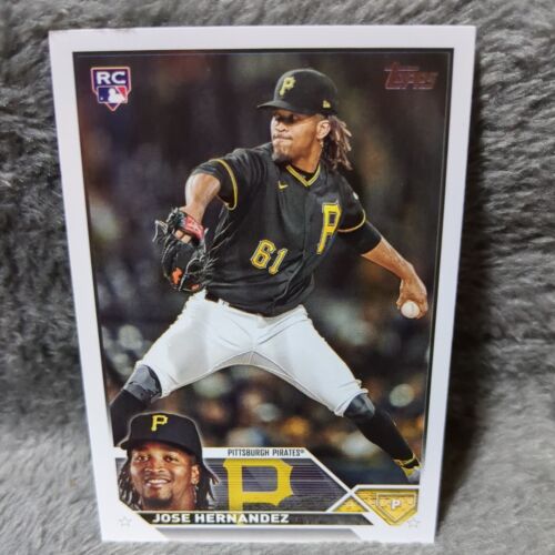 Jose Hernandez Rookie RC 2023 Topps Update Card #US185 Pittsburgh Pirates - Picture 1 of 2