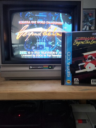 Formula One World Championship: Beyond the Limit (Sega CD, 1994) Authentic & CIB - Picture 11 of 12