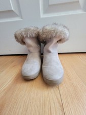 Cute Fur Boots Girls Size 2