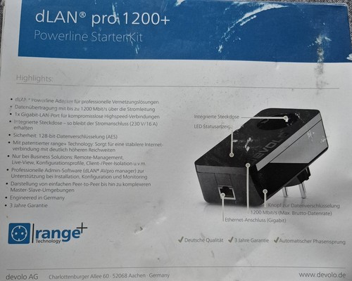 Dlan Pro 1200+ Starter Kit - Bild 2 von 3