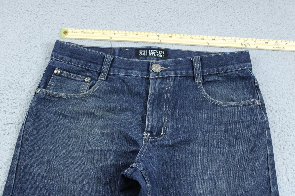 ☆韓国の人気☆【1993 STUDIO】☆STITCH PINTUCK DENIM PANT.S