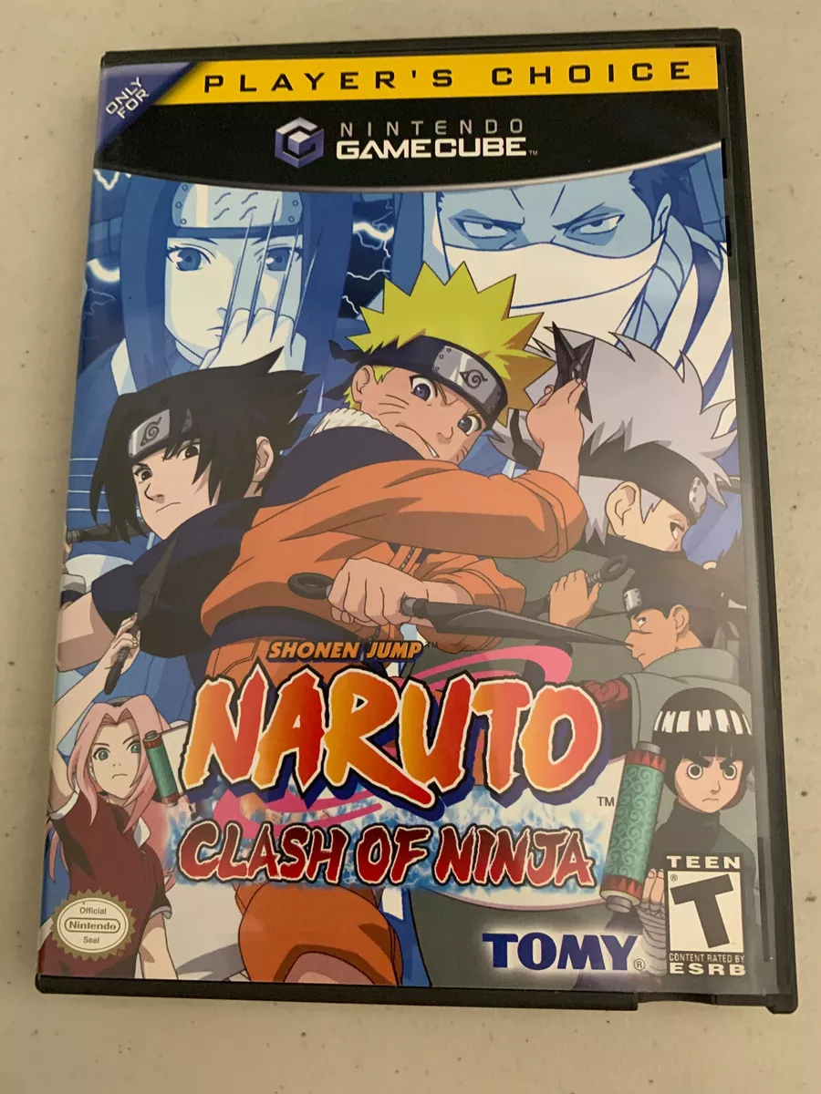 Naruto Clash of Ninja- Nintendo GameCube Game CIB Complete