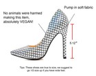 High Heel Pointy Toe 5.25in Stiletto Pumps Silver US 11 (181) — photo 3
