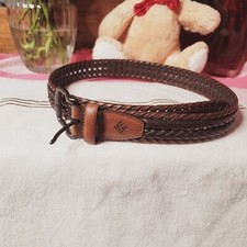 Columbia braided genuine lacing leather size small 30-32