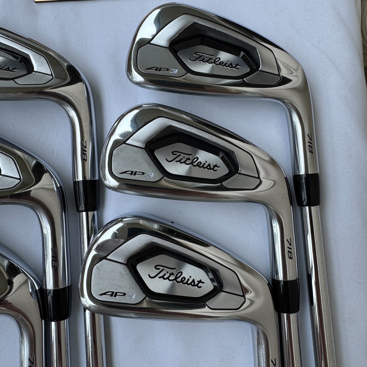 Titleist AP3 718 Iron Set 6 Clubs 5-Pw Nippon 950GH Stiff Titleist AP3 718 Iron Set 6 Clubs 5-Pw Nippon 950GH Stiff