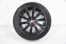💎 2014-2023 JAGUAR F-TYPE FRONT FACTORY WHEEL RIM 8.5x18" + TIRE 245/45 R18 OEM